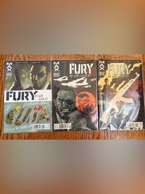 Fury: My War Gone By Comic Lot